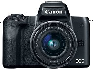 Canon EOS M50 čierny + EF-M 15 – 45 mm IS STM - Digitálny fotoaparát