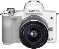 Canon EOS M50 weiß + EF-M 15-45 mm IS STM - Digitalkamera