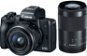 Canon EOS M50 fekete + EF-M 15-45 mm IS STM + EF-M 55-200 mm - Digitális fényképezőgép