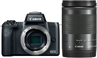 Canon EOS M50 čierny + EF-M 18–150 mm IS STM - Digitálny fotoaparát