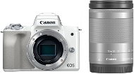 Canon EOS M50 White + EF-M 18-150mm IS STM - Digital Camera