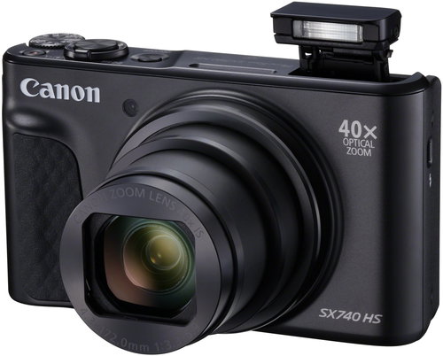 Canon PowerShot SX740 HS Black - Digital Camera - Main image