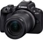 Canon EOS R50 fekete + RF-S 18-150mm S - Digitális fényképezőgép