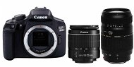 Canon EOS 1300D + EF-S 18-55mm DC + Tamron 70-300mm Macro - Digital Camera