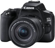Digitális fényképezőgép Canon EOS 250D fekete + EF-S 18-55 mm f/4-5.6 IS STM - Digitální fotoaparát