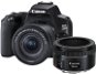 Canon EOS 250D černý +  EF-S 18-55 mm f/4-5.6 IS STM + EF 50 mm f/1.8 STM - Digitální fotoaparát