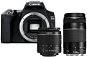 Canon EOS 250D fekete + EF-S 18-55 mm f/3,5-5,6 DC III + EF 75-300 mm f/4-5.6 III - Digitális fényképezőgép