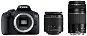 Canon EOS 2000D + 18–55 mm DC III + 75–300 mm DC III - Digitálny fotoaparát