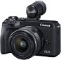 Canon EOS M6 Mark II + 15-45mm + EVF Viewfinder - Digital Camera
