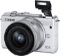 Canon EOS M200 + EF-M 15-45mm f/3.5-6.3 IS STM, White - Digital Camera
