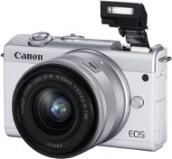 Canon EOS M200 + EF-M 15-45mm f/3.5-6.3 IS STM bílá - Digitální fotoaparát