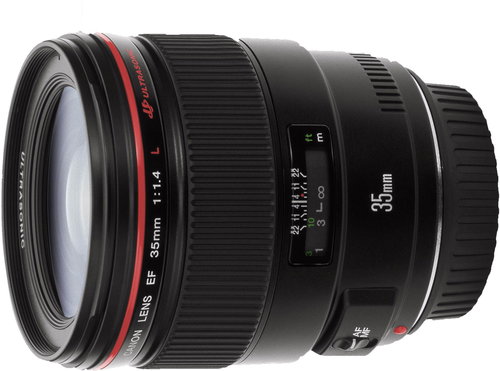 Canon EF 35 mm F1.4 L USM Hauptbild Canon EF 35 mm F1.4 L USM - Objektiv - Hauptbild