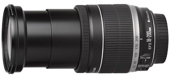 Canon EF-S 18-200mm f3.5 - 5.6 IS Zoom black - Lens | Alza.cz