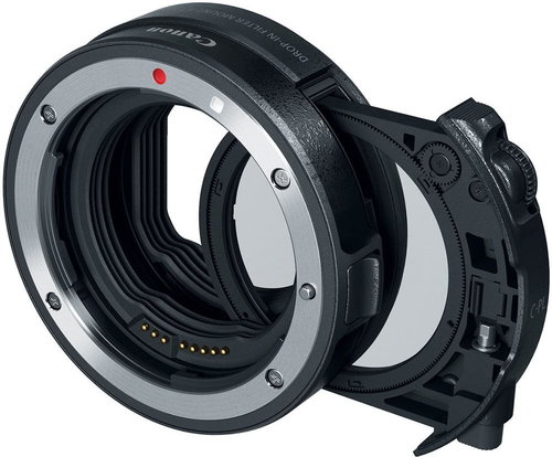 Canon Mount Adapter EF-EOS R with Polarizing Filter Main image Canon Mount Adapter EF-EOS R with Polarizing Filter - Adapter - Main image