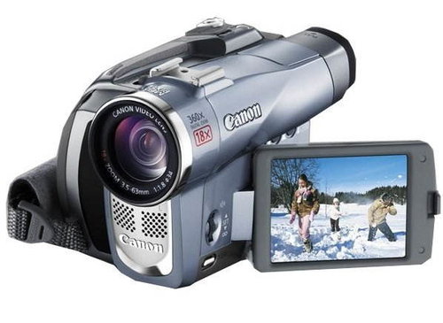 Canon DM-MVX300, CCD 1.33 Mpx, 18x opt./ 360x dig. zoom, DO, USB, SD/MMC, DV out, AV in/out - - - Main image