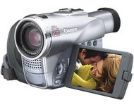 Canon DM-MVX200i, CCD 1.33 Mpx, 14x opt./ 280x dig. zoom, DO, SD/MMC, DV in/out, AV in/out - -