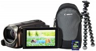 Canon LEGRIA HF R56 brown - Premium kit - Digital Camcorder