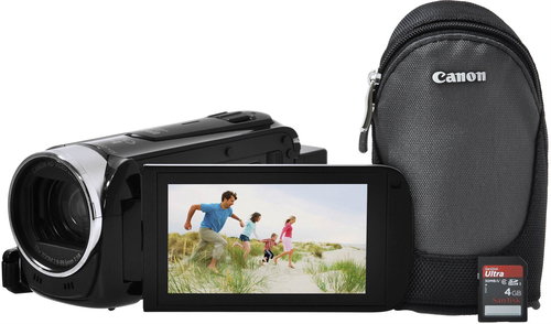 Canon LEGRIA HF R506 black - Essentials kit - Digital Camcorder - Fő fotó