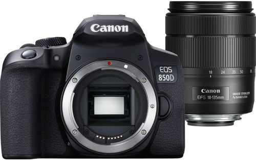 Canon EOS 850D černý + EF-S 18-135 mm f/3.5-5.6 IS USM - Digitální fotoaparát - Hlavní obrázek