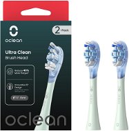 Náhradné hlavice k zubnej kefke Oclean Ultra Clean UC01 2 ks, zelené - Náhradní hlavice k zubnímu kartáčku