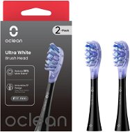 Toothbrush Replacement Head Oclean Ultra White UW02 2 ks, černé - Náhradní hlavice k zubnímu kartáčku