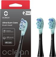 Bürstenköpfe für Zahnbürsten Oclean Ultra Gum Care UG02 2 Stück, schwarz - Náhradní hlavice k zubnímu kartáčku