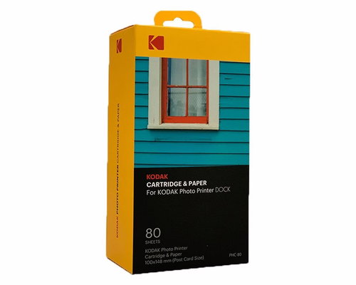 Kodak Cartridge 4X6“ 80 Stück Packung - Fotopapier - Hauptbild