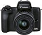 Canon EOS M50 Mark II black + EF-M 15-45 mm IS STM - Digital Camera