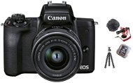 Canon EOS M50 Mark II schwarz - Vlogger Kit - Digitalkamera