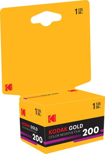 Kodak Eastman Gold 200 135-36 exp Carded - cine-film - Main image
