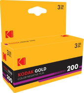 Kodak Eastman Gold 200 135-24 exp 3-pack Horizontal - cine-film