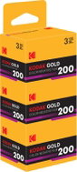 Kodak Eastman Gold 200 135-36 exp 3-pack Vertical - cine-film