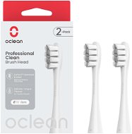 Toothbrush Replacement Head Oclean Professional Clean Medium P1C10-X Pro Elite 2 ks šedé - Náhradní hlavice k zubnímu kartáčku