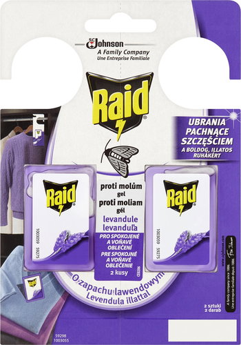 RAID against moths Lavender 2 pcs - Fly Trap - Main image