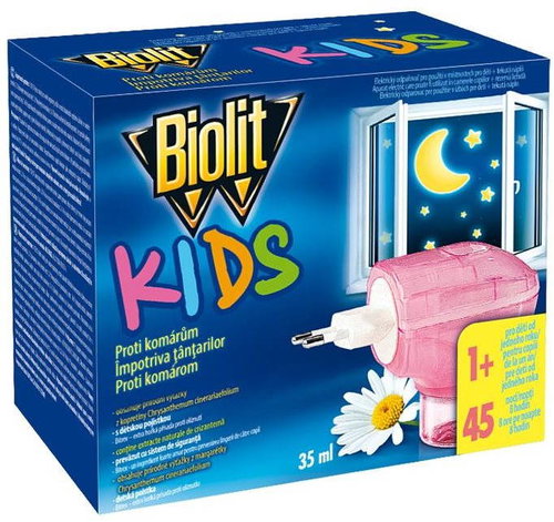 BIOLIT KIDS electric evaporator with liquid filling 1 + 35 ml - Insect Repellent - Main image
