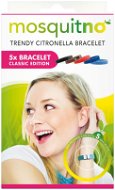 Bracelet MosquitNo Classic Bracelet with Clasp, 5 Pieces, (Colour Mix) - Náramek