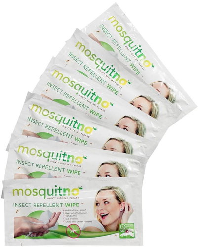 MOSQUITNO Insect Repellent Wipe (1pc) - Insect Repellent Wipes - Main image