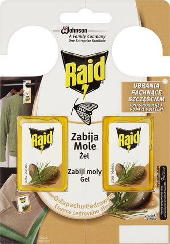 RAID against moths with cedar scent 2 pcs - Fly Trap - Main image