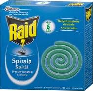 RAID Špirála proti komárom 1 + 10 ks - Odpudzovač hmyzu