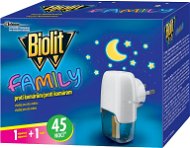 BIOLIT Family elektrický odparovač s tekutou náplňou 45 nocí 1 + 27 ml - Odpudzovač hmyzu