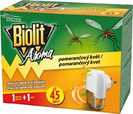 BIOLIT Electric Vaporizer with Liquid Filling with Orange Scent 27ml - Insect Repellent