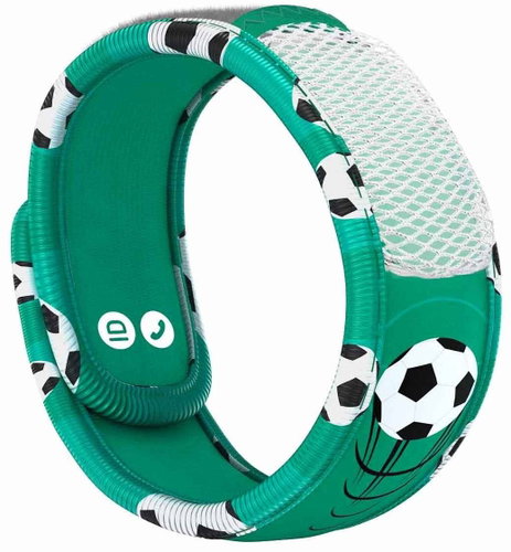 PARA'KITO Children's Bracelet, Football + 2 Refills - Mosquito Repellent Bracelet - Main image
