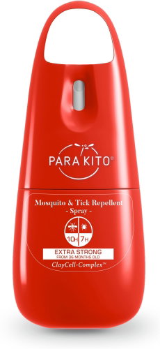 PARA’KITO Waterproof Moisturizing Spray against Mosquitoes and Ticks 75ml - Repellent - Main image