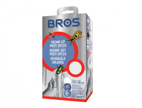 BROS Window net 130 × 150 cm white - Insect Screen - Main image