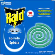 RAID Insekticidní spirála proti komárům 10 ks - Insekticid
