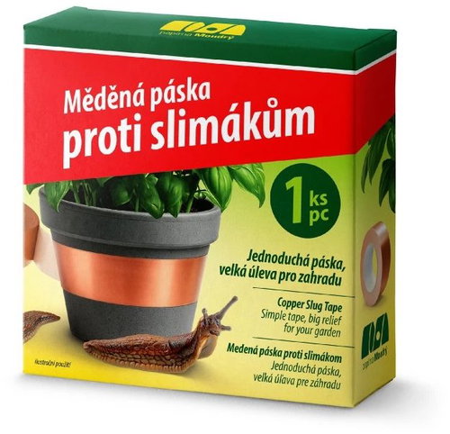 PAPÍRNA MOUDRÝ Copper Slug and Snail Tape - Insect Repellent - Main image