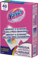 Ubrousky proti zabarvení prádla VANISH Color Protect 20 ks (40 praní) - Ubrousky proti zabarvení prádla