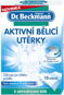 DR. BECKMANN Aktívne bieliace obrúsky 15 ks - Obrúsky proti zafarbeniu bielizne