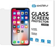 Odzu Glass Screen Protector 2pcs for iPhone X - Glass Screen Protector