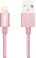 Odzu Durable Braided Cable Lightning Rose Gold - Data Cable
